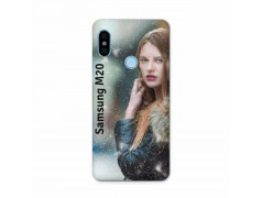 Coques souples PERSONNALISEES en Gel silicone pour SAMSUNG GALAXY M20