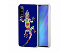 Coque Souple  en gel SALAMANDRE BLEUE pour SAMSUNG GALAXY A50