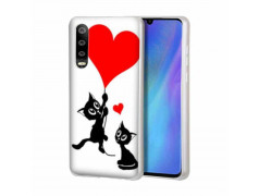 Coque Souple LOVE CATS en gel pour SAMSUNG GALAXY A50