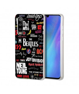 Coque Souple ROCK 'N' ROLL en gel pour SAMSUNG GALAXY A50