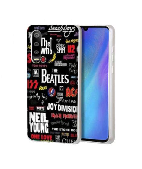 Coque Souple ROCK 'N' ROLL en gel pour SAMSUNG GALAXY A50