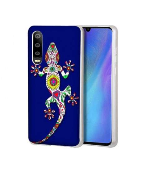 Coque Souple  en gel SALAMANDRE BLEUE SAMSUNG GALAXY A70