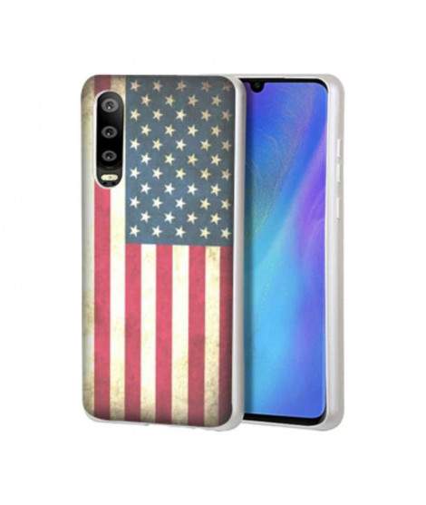 Coque Souple USA 2 en gel SAMSUNG GALAXY A70