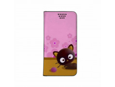 Etui portefeuille CRAZY CAT SAMSUNG GALAXY A20