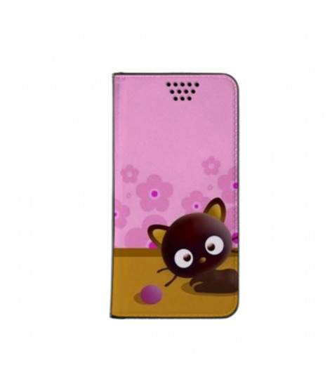 Etui portefeuille CRAZY CAT SAMSUNG GALAXY A20