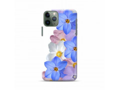 Coque silicone fleur 3 pour iPhone 11