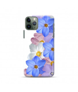 Coque silicone fleur 3 pour iPhone 11
