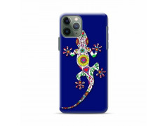 Coque silicone salamandre bleue  pour iPhone 11
