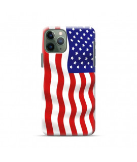 Coque silicone USA pour iPhone 11