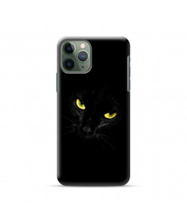 Coque silicone black cat iPhone 11 Pro