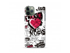 Coque silicone  love rock iPhone 11 Pro Max