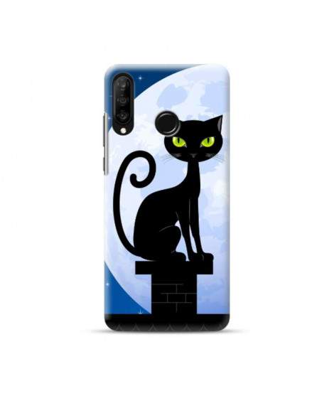 Coque souple car night  en gel pour HUAWEI P30 Lite