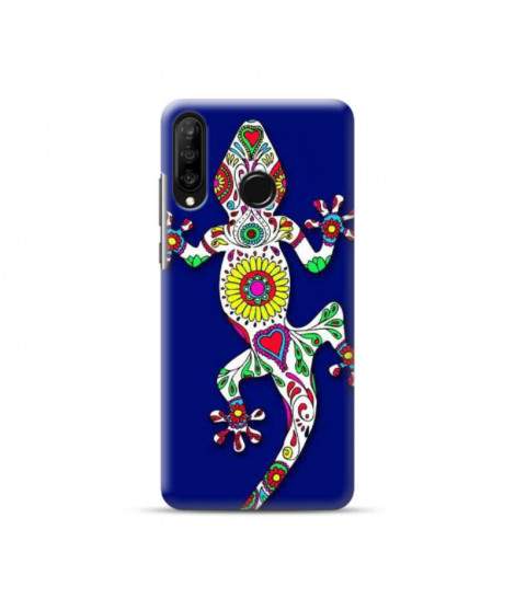 Coque souple salamandre bleue en gel pour HUAWEI P30 Lite