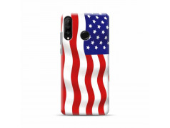 Coque souple USA  en gel pour HUAWEI P30 Lite