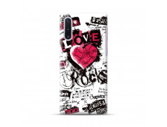 Coque souple    LOVE ROCK en gel pour SAMSUNG Galaxy NOTE 10