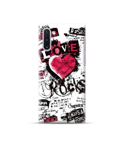 Coque souple    LOVE ROCK en gel pour SAMSUNG Galaxy NOTE 10