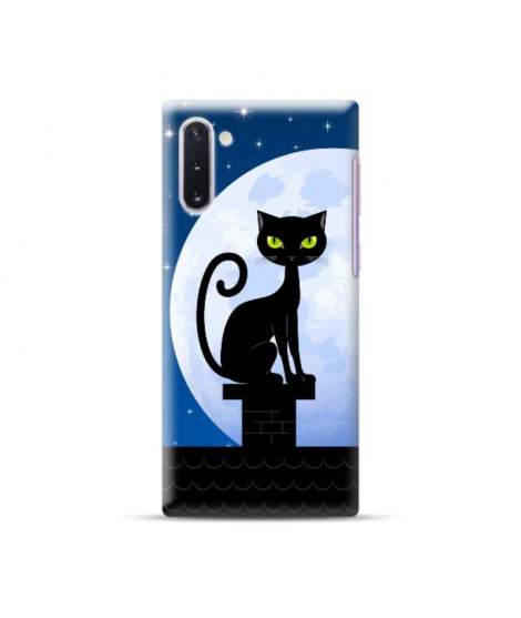 Coque souple  CAT NIGHT en gel pour SAMSUNG Galaxy NOTE 10