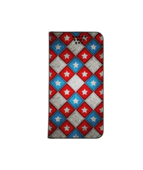 Etui portefeuille ETOILES SAMSUNG GALAXY A20e Etui portefeuille ETOILES SAMSUNG GALAXY A20e