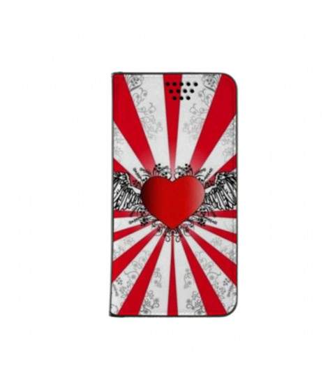 Etui portefeuille BIG LOVE SAMSUNG GALAXY A20e Etui portefeuille BIG LOVE SAMSUNG GALAXY A20e