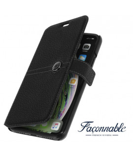 Etui original noir FACONNABLE iPhone 11 Pro Max