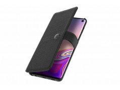 Etui rabattable original noir FACONNABLE pour SAMSUNG GALAXY S10e