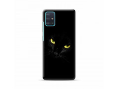 Coque Souple BLACK CAT en gel SAMSUNG GALAXY A51