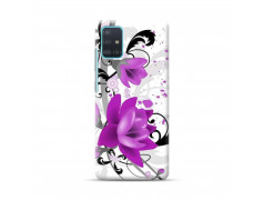 Coque Souple FLEURS en gel SAMSUNG GALAXY A51