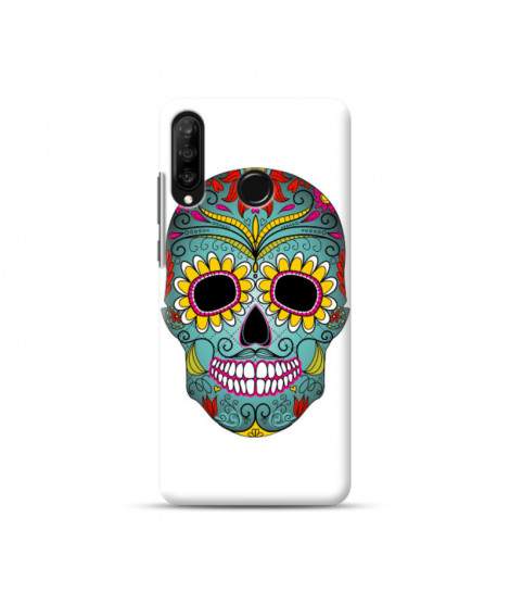 Coque Souple MEXICAN SKULL en gel  pour HUAWEI P30 lite