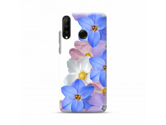 Coque Souple FLEUR 3 en gel  pour HUAWEI P30 lite