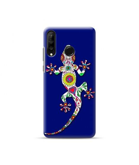 Coque Souple SALAMANDRE BLEUE en gel  pour HUAWEI P30 lite