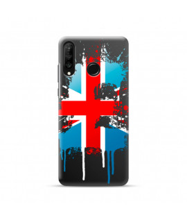 Coque Souple UK SPLASH FLAG en gel  pour HUAWEI P30 lite