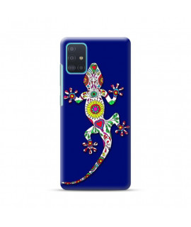 Coque Souple SALAMANDRE BLEUE en gel SAMSUNG GALAXY A71