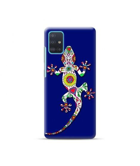 Coque Souple SALAMANDRE BLEUE en gel SAMSUNG GALAXY A71