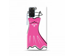 Coque PETITE ROBE ROSE pour SAMSUNG GALAXY S20