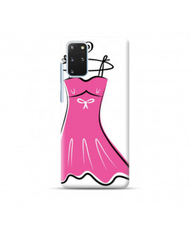 Coque PETITE ROBE ROSE pour SAMSUNG GALAXY S20