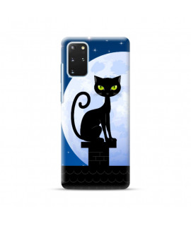 Coque CAT NIGHT pour SAMSUNG GALAXY S20