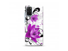 Coque FLEUR MAUVE pour SAMSUNG GALAXY S20