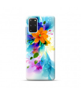 Coque FLEUR ORANGE pour SAMSUNG GALAXY S20