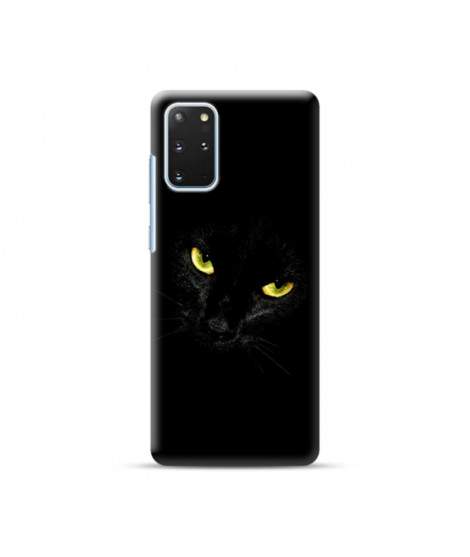 Coque BLACK CAT pour SAMSUNG GALAXY S20+