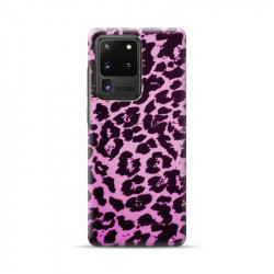 Coque LEOPARD MAUVE pour SAMSUNG GALAXY S20 Ultra