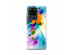 Coque FLEUR ORANGE pour SAMSUNG GALAXY S20 Ultra