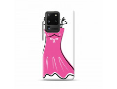 Coque PETITE ROBE ROSE pour SAMSUNG GALAXY S20 Ultra