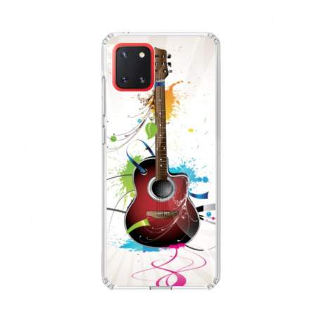 Coque souple Guitare en gel pour SAMSUNG Galaxy NOTE 10 Lite