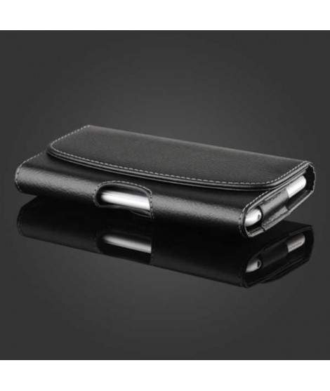 Etui cuir Clip Horizontal Ceinture pour Apple iPhone 11