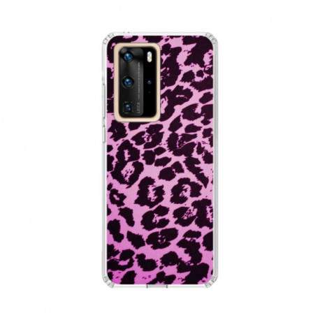 Coque Souple Leopard rose pour HUAWEI P40