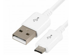 Câble original et certifie SAMSUNG micro USB blanc