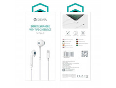 Ecouteurs SMART EARPODS de DEVIA avec telecommande. Type C