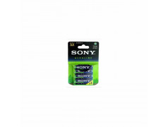 4 PILES ALKALINE 1,5 V AA LR6 SONY