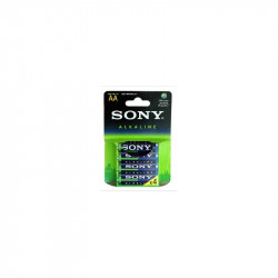 4 PILES ALKALINE 1,5 V AA LR6 SONY