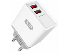 Chargeur double USB à charge rapide 2,4A secteur 220V